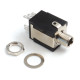 FENDER® 1/4" JACK WITH BATTERY SWITCHING PIN AND MOUNTING HARDWARE (FISHMAN)