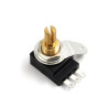 CTS® 282 POTENTIOMÈTRE FERMÉ AXE FENDU 6mm TOLÉRANCE 10% 500K AUDIO