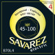 SAVAREZ® HEXAGONAL EXPLOSION ELECTRIC BASS 4 STRINGS 045-100