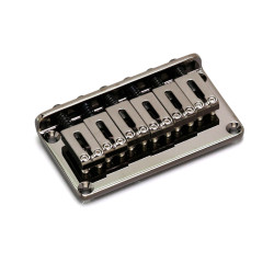 GOTOH® GTC102 HARDTAIL BRIDGE STRING THROUGH TYPE 52.5mm SPACING COSMO BLACK