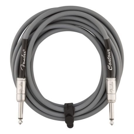 FENDER® CONTOUR SERIES INSTRUMENT CABLE INCA SILVER (4.5m)