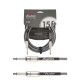 FENDER® CONTOUR SERIES INSTRUMENT CABLE INCA SILVER (4.5m)