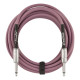 FENDER® CONTOUR SERIES INSTRUMENT CABLE BURGUNDY MIST (4.5m)