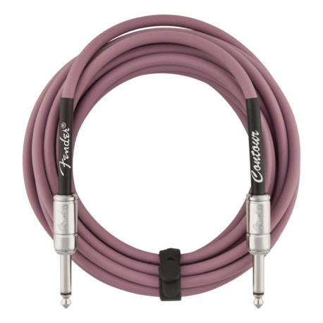 FENDER® CONTOUR SERIES INSTRUMENT CABLE BURGUNDY MIST (4.5m)