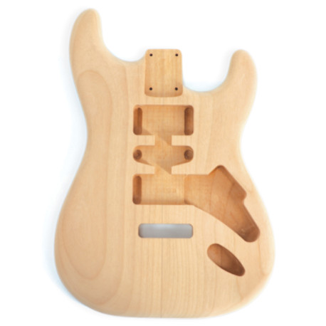 BODY STRAT® STYLE HSH ROUTING ALDER 2pcs UNFINISHED