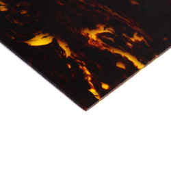 MATIÈRE CELLULO PLAQUE ACOUSTIQUE 300 x 250 x 1.5mm TORTOISE MARRON