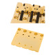 FENDER® HIMASS™ 4-STRING BASS BRIDGE ASSEMBLY WITH BRASS SADDLES GOLD