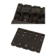 FENDER® HIMASS™ 4-STRING BASS BRIDGE ASSEMBLY WITH ZINC SADDLES BLACK