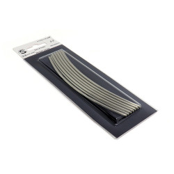 SINTOMS® FRETWIRE 18% NICKEL SILVER 2.80 x 1.40mm ARC-SHAPED 130mm (12pcs)