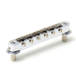 GÖLDO® 3 POINTS VARIO TUNE-O-MATIC BRIDGE 72.3 TO 74mm SPACING CHROME