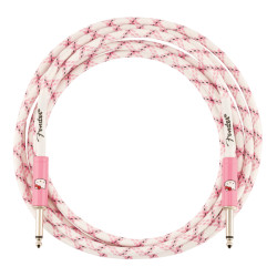 FENDER® X HELLO KITTY® WHITE/PINK WOVEN CABLE