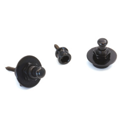 STANDARD STRAP LOCKS BLACK (2pcs)