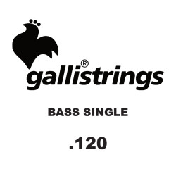 GALLI STRINGS® SINGLE ELECTRIC BASS STRINGS 0.120