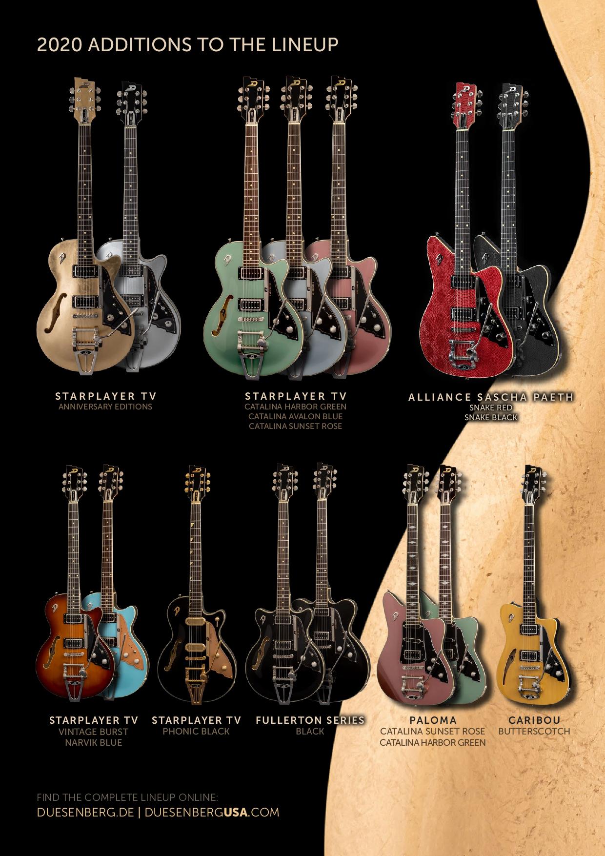 duesenberg nouveautés 2020